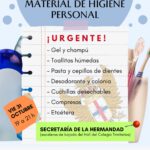 La Hermandad del Rescatado Lanza una Campaña Urgente de Recogida de Material de Higiene Personal