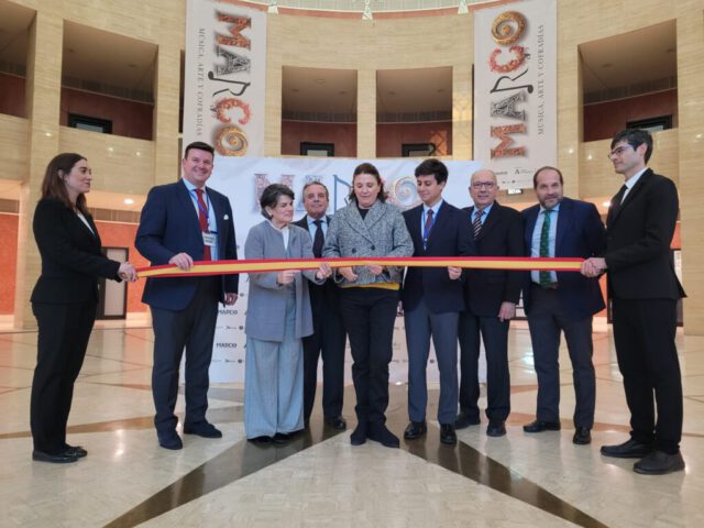 Inauguración, corte de cinta en MARCO 2025