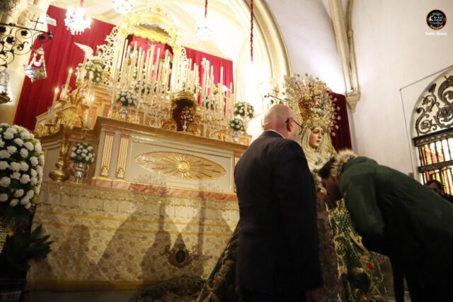 Besamanos Esperanza Macarena en San Gil 2025