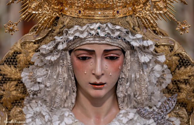 Besamanos Virgen del Rocio en la Inmaculada