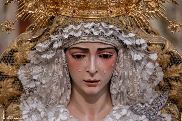 María Santísima del Rocío en su Besamanos