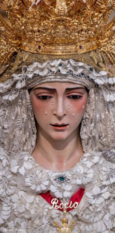 María Santísima del Rocío en su Besamanos