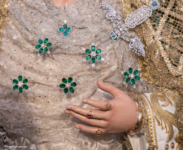 Esperanza Macarena en Besamanos en San Gil