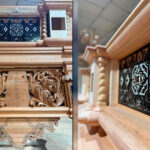 avance del trabajo del nuevo paso de la hermandad de los estudiantes de granada