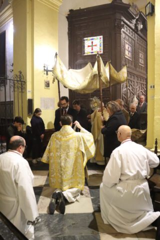 El Arzobispo preside el Acto Eucarístico en San Ildefonso