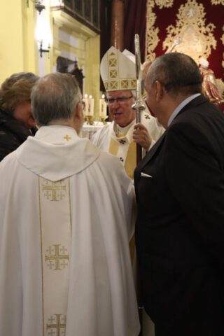 El Arzobispo preside el -Acto Eucarístico en San Ildefonso