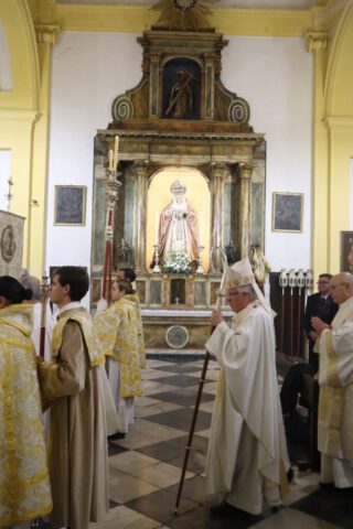 El Arzobispo preside el Acto Eucarístico en San Ildefonso