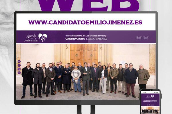 web de la candidatura de emilio jimenez a hermano mayor de los gitanos