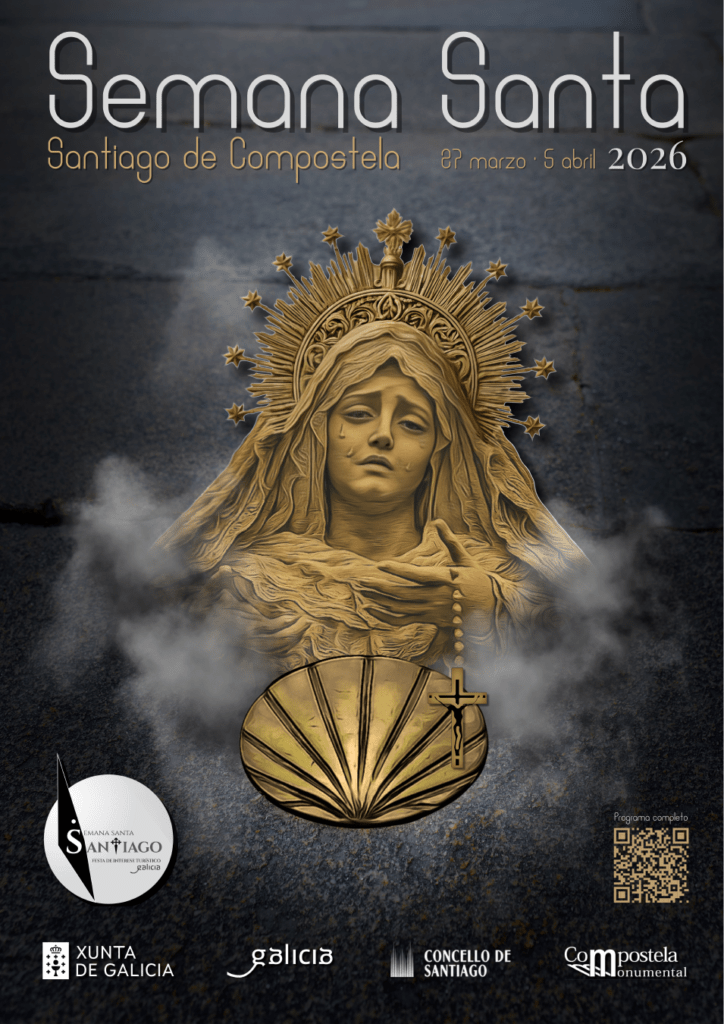 cartel semana santa 2026 Santiago de compostela