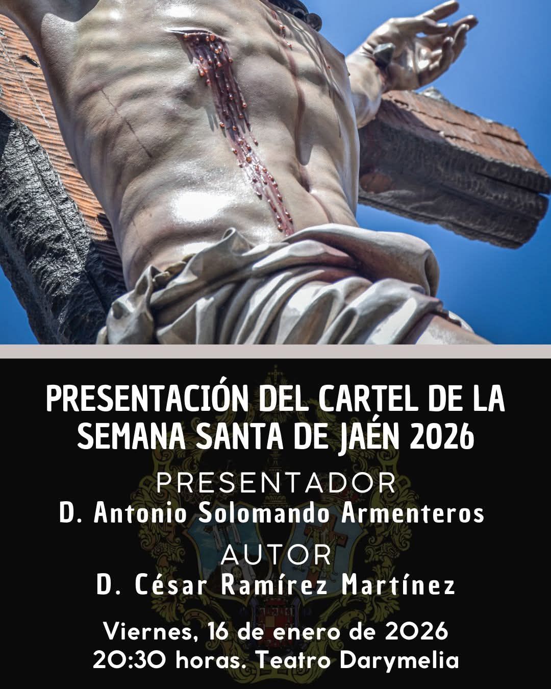 presentación del cartel de semana santa de jaen 2026