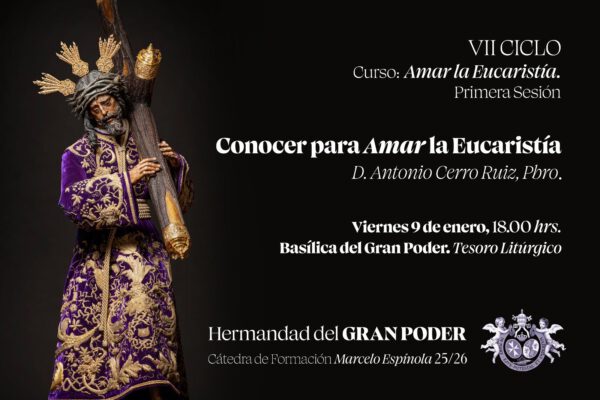 Basílica del Gran Poder durante un acto formativo