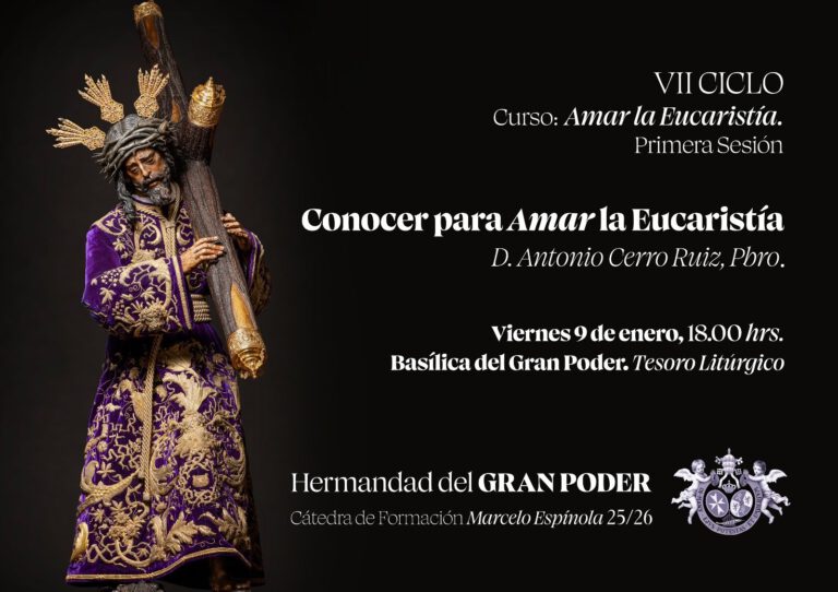 Basílica del Gran Poder durante un acto formativo