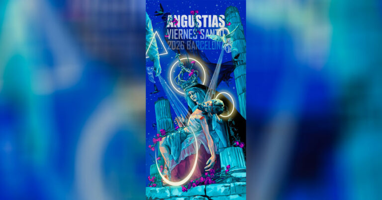 La Hermandad de Nuestra Señora de las Angustias de Barcelona Presenta el Cartel Anunciador del Viernes Santo