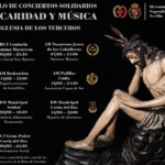 Cartel del II Ciclo de Conciertos Solidarios Fe, Caridad y Música de la Hermandad de la Sagrada Cena