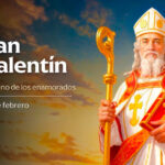 Imagen de San Valentín, obispo y mártir patrono de los enamorados