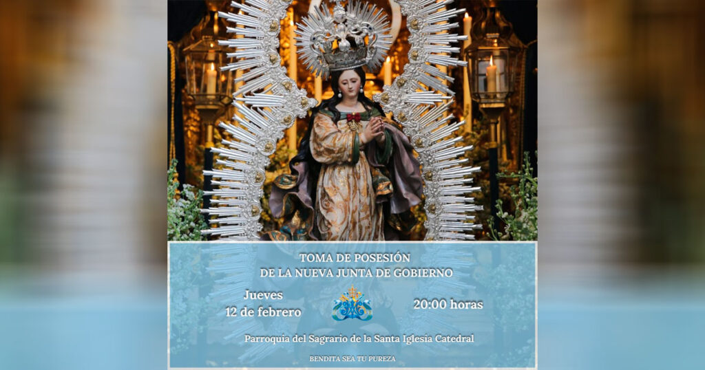 toma de posesion de la nuneva junta de gobierno de la pura y limpia