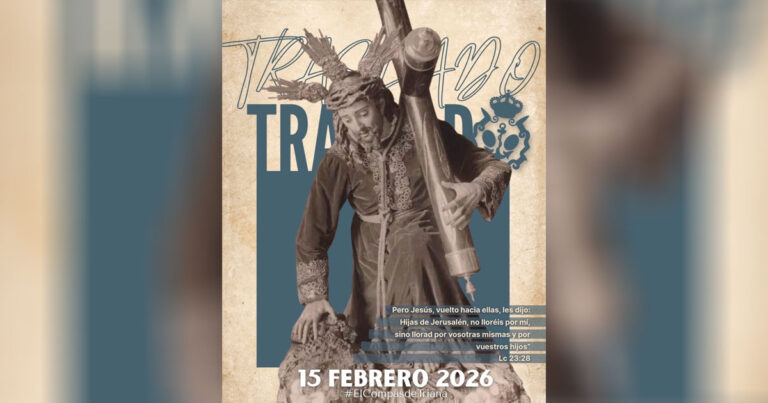 Triana Anuncia el Cartel del Traslado del Cristo de las Tres Caídas