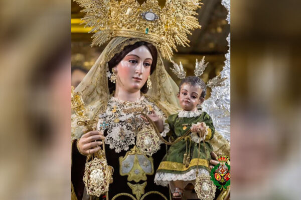Virgen del Carmen de San Gil que será restaurada por Sheila Criado