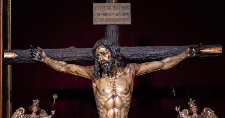 besapiés Cristo de la Sed Sevilla