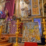 Cartel oficial de la salida procesional del Santísimo Cristo de los Desamparados, obra de Juan Antonio Huguet Pretel, Sábado de Pasión 2026