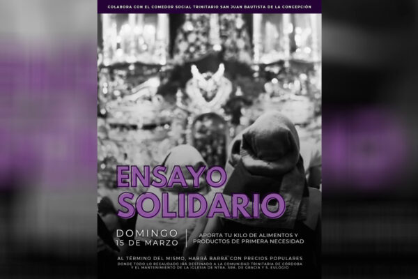 ensayo solidario Hermandad del Rescatado Córdoba