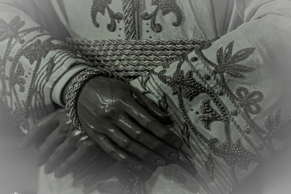 Nuestro Padre Jesús ante Anás en su besamanos celebrado en la parroquia de San Lorenzo durante la Cuaresma 2026