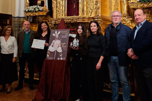 Cartel digital de Nuestro Padre Jesús Despojado presentado por la Hermandad de Jesús Despojado con donativo a Asperger Sevilla