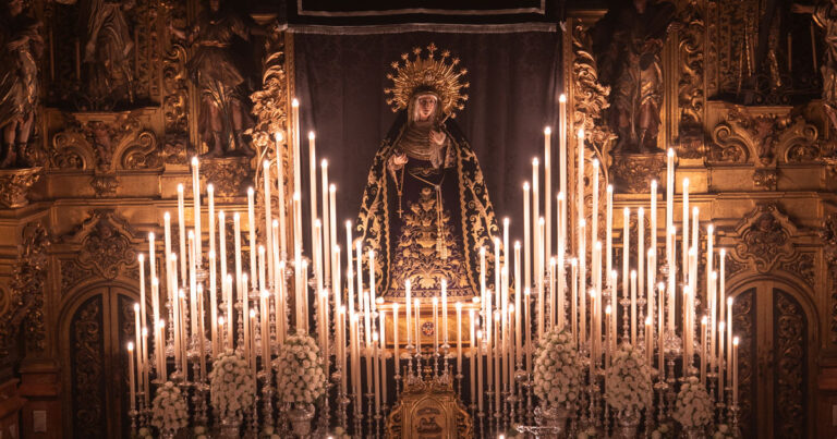La Hermandad de la Soledad de San Buenaventura Celebra Solemne Triduo en Honor a su Titular