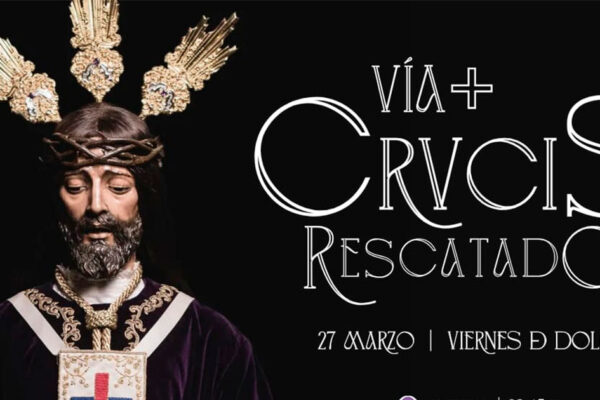 Vía Crucis de Nuestro Padre Jesús Nazareno Rescatado por las calles de San Lorenzo en Córdoba