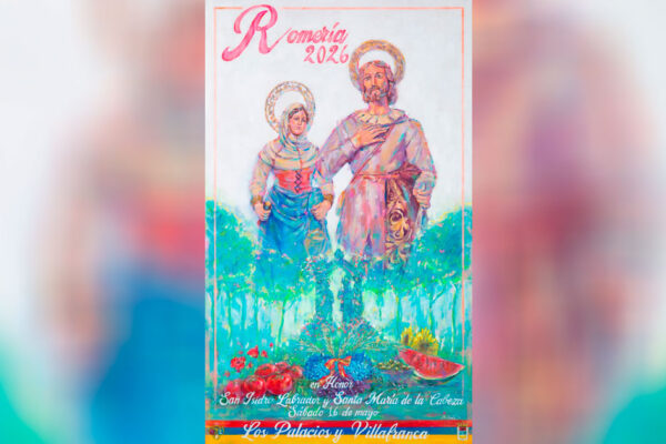 cartel de la romeria 2026 de san isidro labrador en los palacios y villafranca