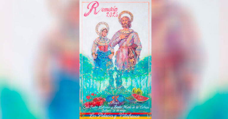 Los Palacios y Villafranca Anuncia la Romería de San Isidro Labrador 2026 con un Cartel Obra de Marcos Moreno Acosta