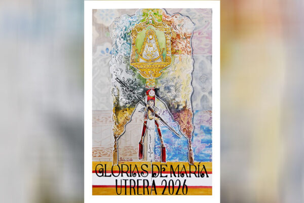 Cartel Mayo Mariano Utrera 2026 obra de Sheila Criado