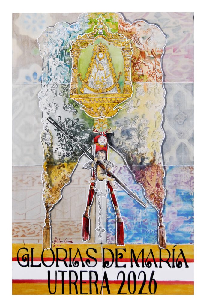 Cartel de Glorias de Utrera realizado por Sheila Criado