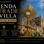 Agenda cofrade de Sevilla con procesiones, cultos y Corpus Christi durante el último fin de semana de mayo de 2026