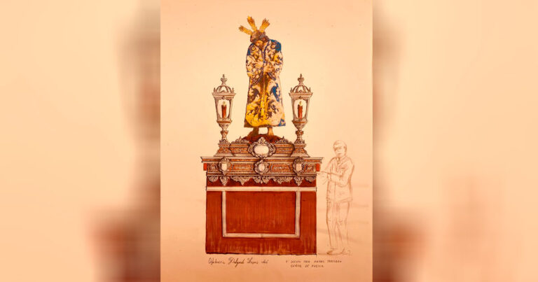 La Archicofradía de Pasión Recuperará unas Andas Inspiradas en el Histórico Paso de Carey y Plata del Señor