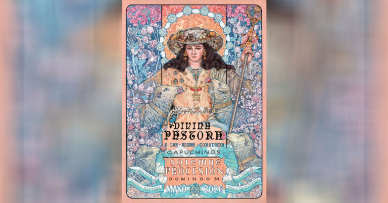 Presentado el Cartel de la Procesión de la Divina Pastora de Capuchinos 2026