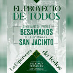 La candidatura de Feliciano Fernández propone actos extraordinarios por el centenario del primer besamanos de la Esperanza de Triana en 2027.