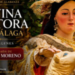La Divina Pastora de Málaga durante su procesión por el barrio de Capuchinos fotografiada por Marcos Moreno