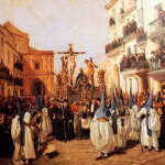 Santísimo Cristo de la Conversión del Buen Ladrón de la Hermandad de Montserrat de Sevilla.