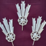 Entrega de las potencias plateadas donadas por la Hermandad del Amor a la Hermandad de la Sagrada Cena de Sevilla.