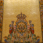 Nuevo camarín de Nuestra Señora de la Esperanza inaugurado por la Hermandad de la Esperanza de Triana en la Capilla de los Marineros con decoración artística, cerámica y pinturas murales.