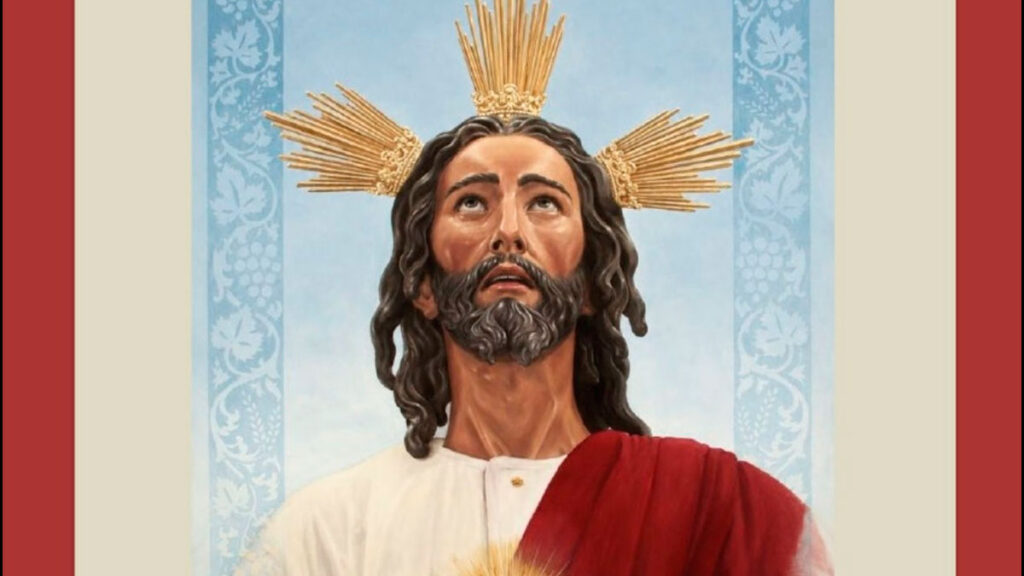 Cartel anunciador del Acto Eucarístico de las Hermandades Sacramentales de Sevilla que se celebrará en la iglesia de Los Terceros.