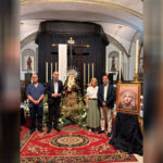 Cartel del 175 aniversario de la hechura y bendición de Nuestra Señora de la Soledad de San Buenaventura presentado por la hermandad para los actos conmemorativos de 2026.