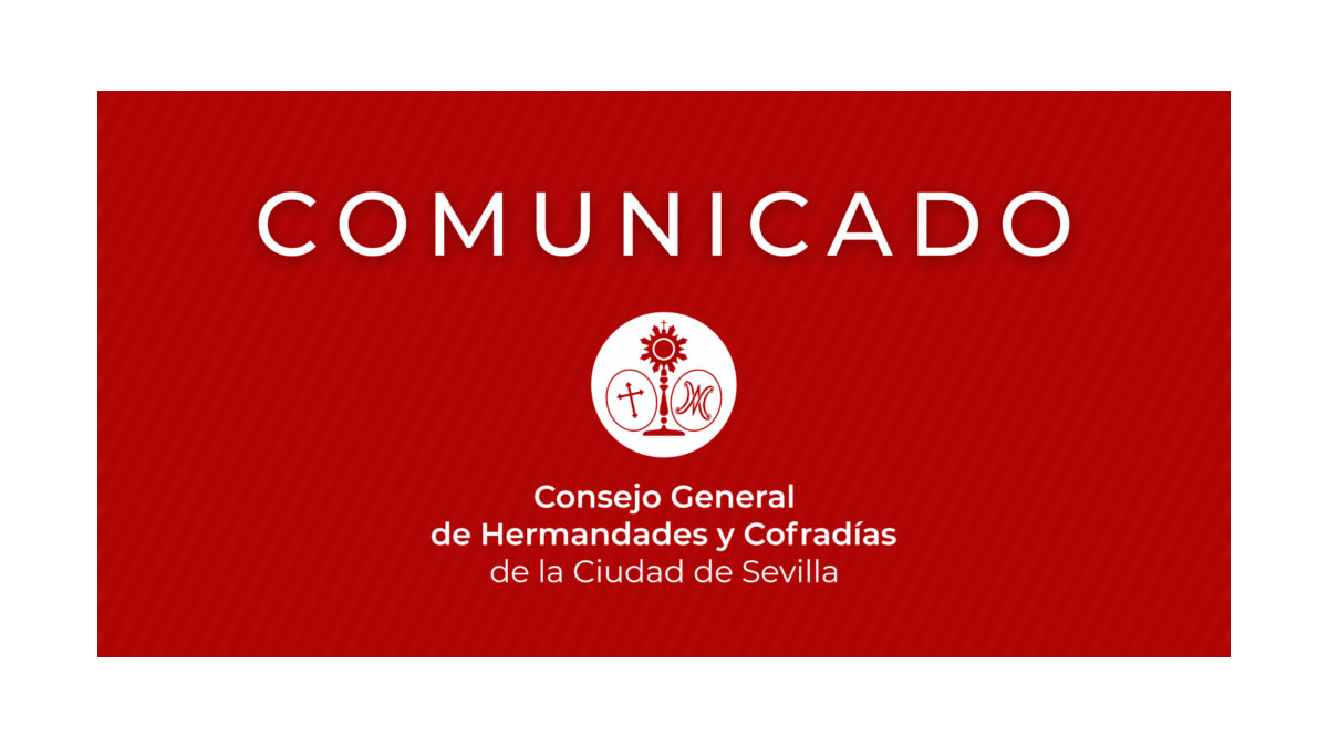 Representantes del Consejo General de Hermandades y Cofradías de Sevilla durante una reunión relacionada con el reparto económico de las hermandades del Viernes de Dolores y Sábado de Pasión.