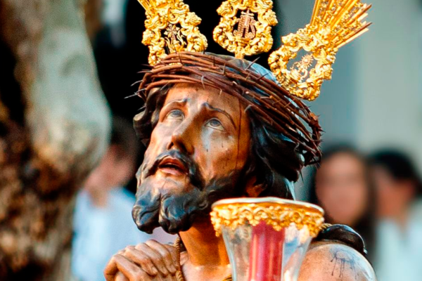 Representación artística del futuro proyecto de misterio para Nuestro Padre Jesús de las Penas de la Hermandad de la Estrella de Triana.
