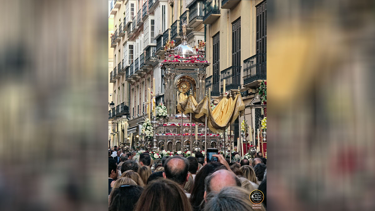 galeria de fotos de la procesion del corpus christi en malaga