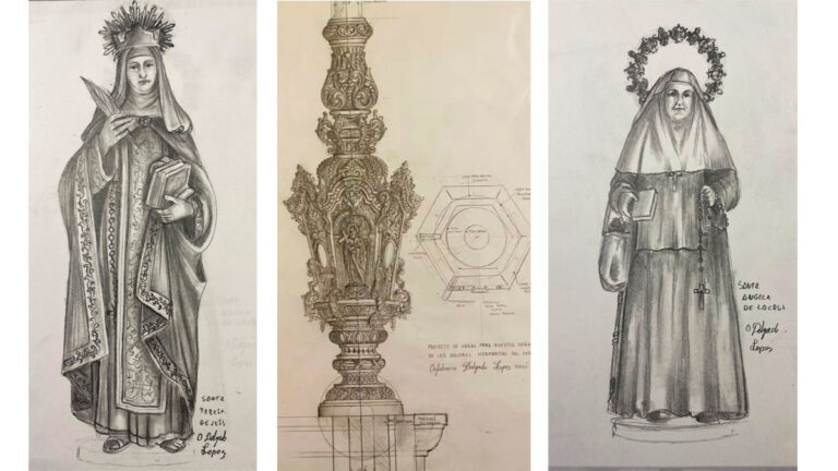 Nuevos Avances en los Varales del Palio de los Dolores del Cerro: Santa Ángela de la Cruz y Santa Teresa de Jesús Protagonizarán los Primeros Basamentos