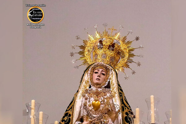 Comunicado oficial de la Hermandad de los Dolores de Córdoba anunciando el acuerdo con la Banda de Música María Santísima de la Esperanza para acompañar a la Virgen de los Dolores Coronada durante los próximos cuatro años.