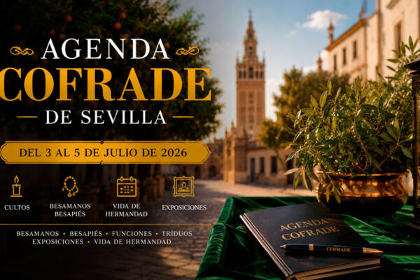 Devotos durante uno de los cultos celebrados en Sevilla en el primer fin de semana de julio de 2026.