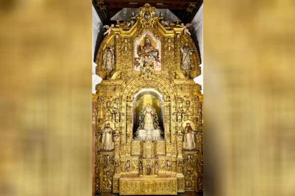 Retablo de Nuestra Señora de la Esperanza en la Capilla de los Marineros de Triana